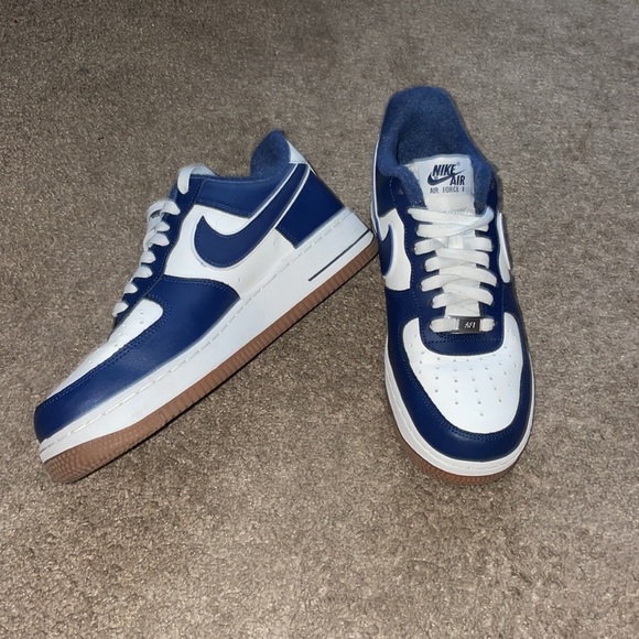 Nike AirForce 1 - Navy Blue - Picture 3 of 4